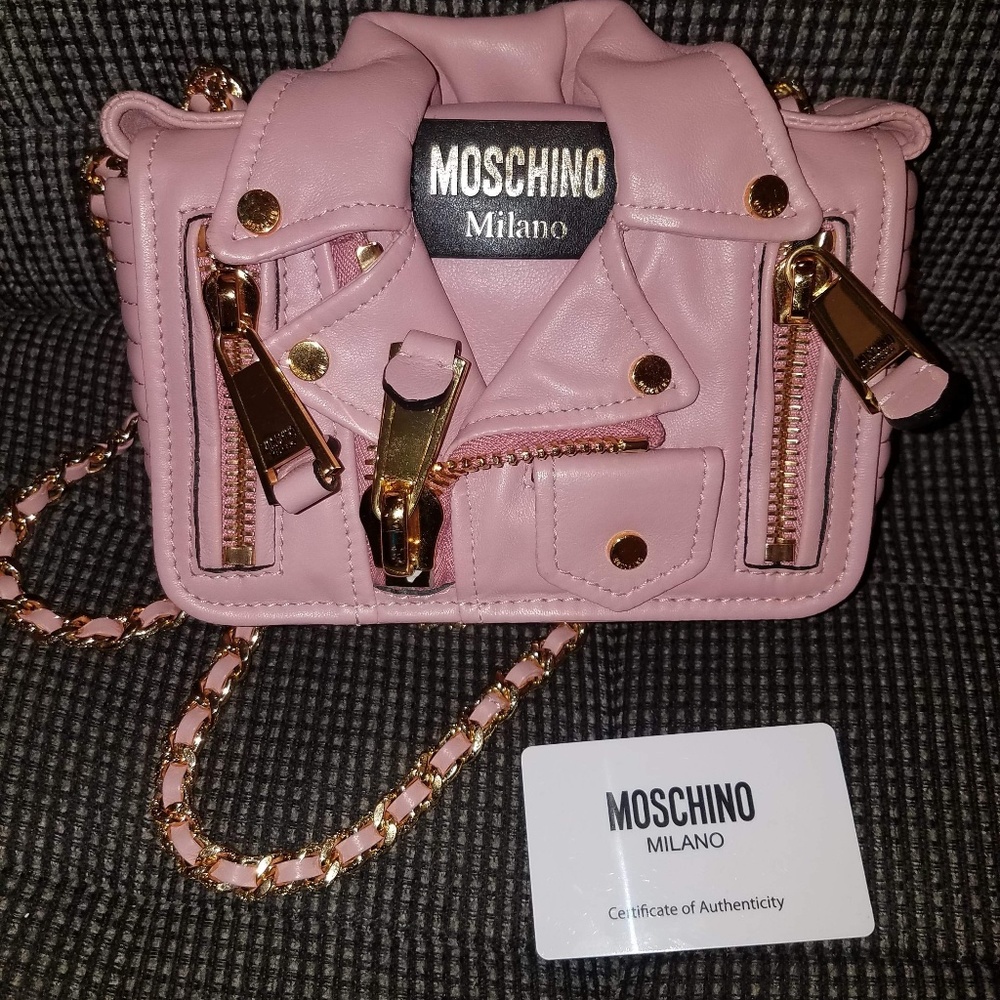 Moschino Milano jacket purse